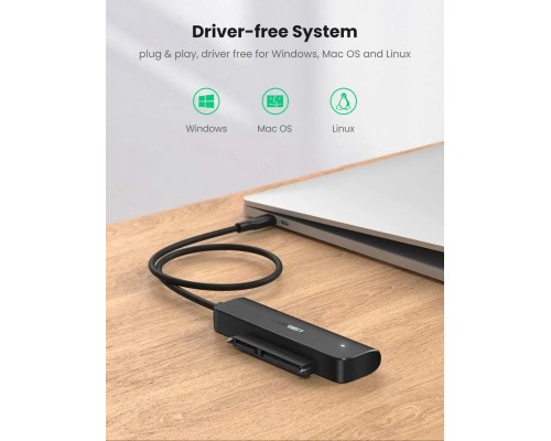 Адаптер UGREEN CM321 USB-C 3.0 to 2.5-Inch SATA Converter 50cm (UGR-70610) (UGR-70610)