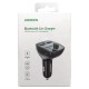 АЗП з FM-модулятором UGREEN CD229 FM&Bluetooth Transmitter&Car Charger + TF  Slot Black (UGR-80910)