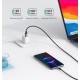 Кабель UGREEN US288 USB-A 2.0 to USB-C Cable Nickel Plating Aluminum Braid 0.25m (Black) (UGR-60124)