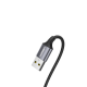Кабель UGREEN US288 USB-A 2.0 to USB-C Cable Nickel Plating Aluminum Braid 0.25m (Black) (UGR-60124)