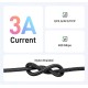 Кабель UGREEN US288 USB-A 2.0 to USB-C Cable Nickel Plating Aluminum Braid 0.25m (Black) (UGR-60124)