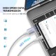 Кабель UGREEN US288 USB-A 2.0 to USB-C Cable Nickel Plating Aluminum Braid 1m (White) (UGR-60131)