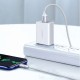 Кабель UGREEN US288 USB-A 2.0 to USB-C Cable Nickel Plating Aluminum Braid 1m (White) (UGR-60131)