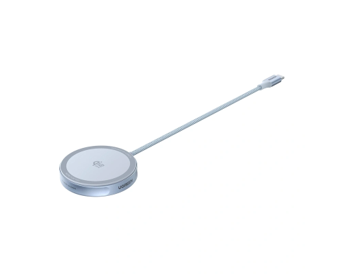 Бездротовий зарядний пристрій UGREEN W753 25W Magnetic Wireless Charger Starlight Blue (UGR-55959)