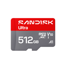Карта пам'яті microSDXC (UHS-1) SanDisk Ultra 512Gb class 10 A1 (195Mb/s) (adapter SD) (SDSQUJQ-512G-GZ6MA)
