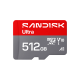 Карта пам'яті microSDXC (UHS-1) SanDisk Ultra 512Gb class 10 A1 (195Mb/s) (adapter SD) (SDSQUJQ-512G-GZ6MA)