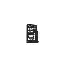 Карта пам'яті microSDHC (UHS-1) Wibrand 8Gb class 10 (WICDHC10/8GB)