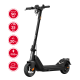 Електросамокат NIU KQi3 Pro Black 9.5", 350(700)W, 10.4Ah, 50km, 25km/h, 20%, App, 20,3 kg (K3P31EB1E11)