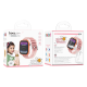 Дитячий cмарт-годинник Hoco Y101 46mm. SIM 4G. Wi-Fi. 680 mAh. IP65 Pink (6942007626422)