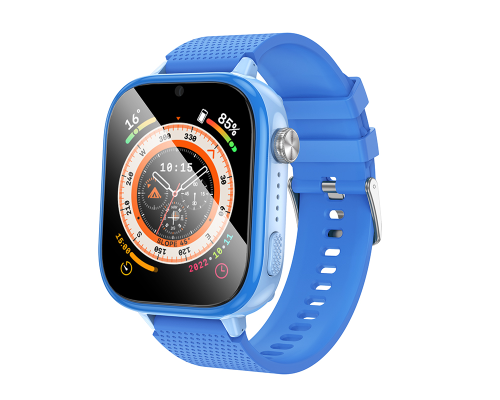 Дитячий cмарт-годинник Hoco Y101 46mm. SIM 4G. Wi-Fi. 680 mAh. IP65 Blue (6942007626439)