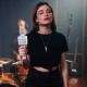 Портативна колонка-мікрофон HOCO BK5 Cantando karaoke microphone, 5W, Blue (6931474742308)