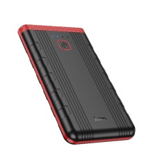 Автомобільний пуско-зарядний пристрій HOCO QS5 Refined intelligent emergency start-up power bank (6000mAh) Black (6942007643689)