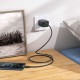 Мережевий зарядний пристрій HOCO N56 Fundador four-port PD30W(2C2A) charger(EU) Black (6942007632492)