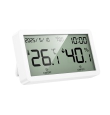 Термогігрометр HOCO HX42 indoor electronic alarm clock thermometer and hygrometer (6942007661270)