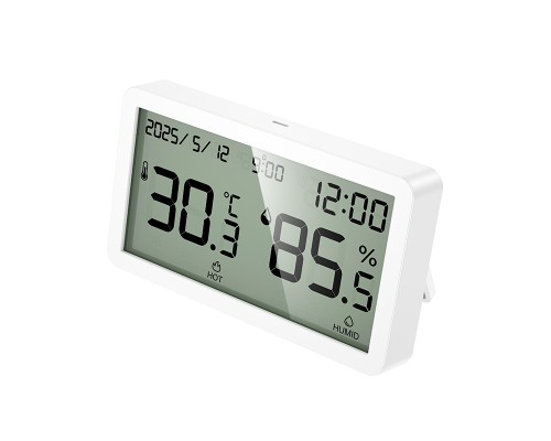 Термогігрометр HOCO HX42 indoor electronic alarm clock thermometer and hygrometer (6942007661270)
