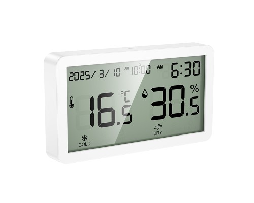 Термогігрометр HOCO HX42 indoor electronic alarm clock thermometer and hygrometer (6942007661270)