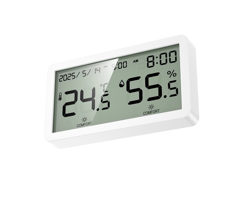 Термогігрометр HOCO HX42 indoor electronic alarm clock thermometer and hygrometer (6942007661270)