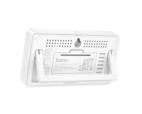 Термогігрометр HOCO HX42 indoor electronic alarm clock thermometer and hygrometer (6942007661270)