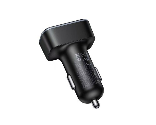Автомобільний зарядний пристрій HOCO Z63 Barry four-port car charger Black (6942007666206)