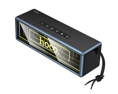 Портативна колонка HOCO HC40 Luz sports BT speaker, 10W*2, Black (6942007666268)