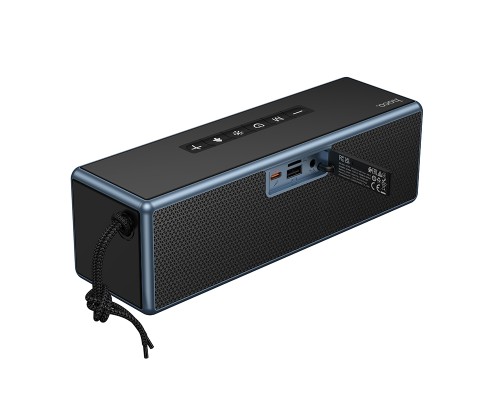 Портативна колонка HOCO HC40 Luz sports BT speaker, 10W*2, Black (6942007666268)