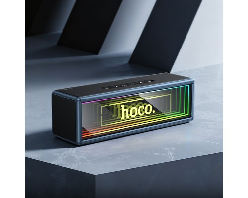 Портативна колонка HOCO HC40 Luz sports BT speaker, 10W*2, Black (6942007666268)