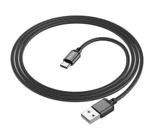 Кабель BOROFONE BX87 Sharp charging data cable for Type-C 1 м Black (6974443389043)