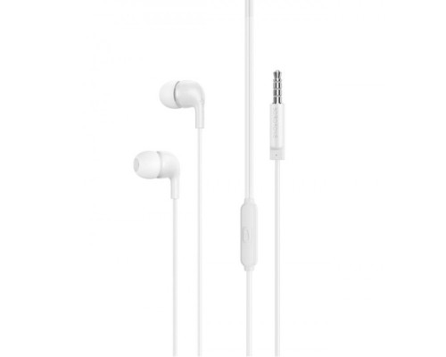 Навушники дротові BOROFONE BM83 (3.5mm) White (6941991101977)