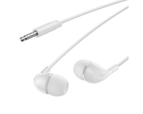 Навушники дротові BOROFONE BM83 (3.5mm) White (6941991101977)