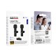 Бездротова мікрофонна система BOROFONE BFK16A Winner dual-mic (Lightning) Black (6941991126505)