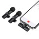 Бездротова мікрофонна система BOROFONE BFK16A Winner dual-mic (Lightning) Black (6941991126505)
