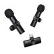 Бездротова мікрофонна система BOROFONE BFK16A Winner dual-mic (Type-C) Black (6941991126512)