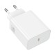 Мережевий зарядний пристрій BOROFONE BA109A Star single port PD40W charger (EU) White (6941991126888)