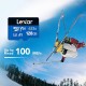 Карта пам'яті microSDXC (UHS-1 U3) Lexar High-Performance 633x 128Gb class 10 V30 A1 (100Mb/s) Blue Series (adapter SD) (LMS0633128G-BNAAA)