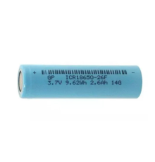 Акумулятор GP 18650 3.7V 2600mAh (1шт) (GP18650(2600mAh))
