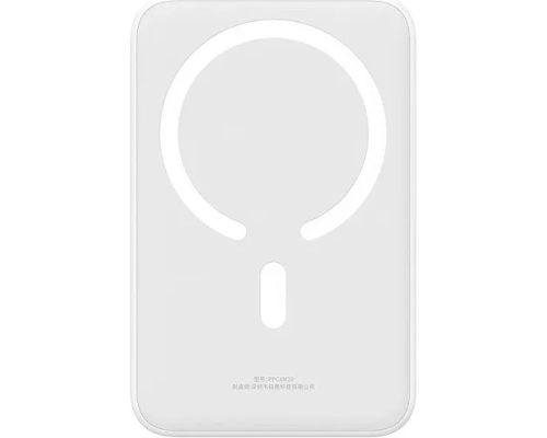 Зовнішній акумулятор Baseus Magnetic Mini Wireless Fast Charge Power Bank 10000mAh 20W White (PPCX070002)