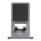 Підставка для телефона Baseus Foldable Metal Desktop Holder Gray (LUKP000013)