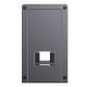 Підставка для телефона Baseus Foldable Metal Desktop Holder Gray (LUKP000013)