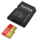 Карта пам'яті microSDHC (UHS-1 U3) SanDisk Extreme Action A1 32Gb class 10 V30 (R100MB/s, 667x) (adapter SD) (SDSQXAF-032G-GN6MA)