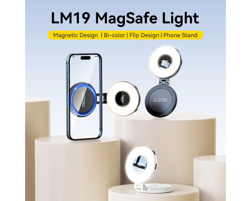 Світло для айфона магнітне Ulanzi  LM19 Magsafe Fill Light Black (L049GBB1 LM19) (L049GBB1)