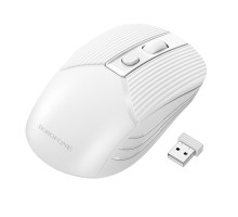 Маніпулятор миша BOROFONE BG5 Business wireless mouse White (6974443383003)