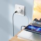 Кабель BOROFONE BX87 USB to iP 2.4A,1m, nylon, aluminum connectors, Black (6974443389005)