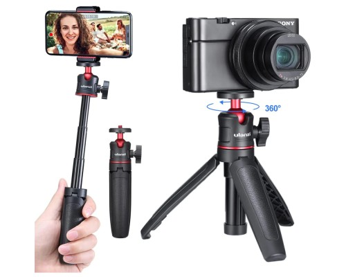 Штатив Ulanzi Vijim Mini Portable and Adjustable Desktop Tripod Black(UV-1601 MT-08) (1601)