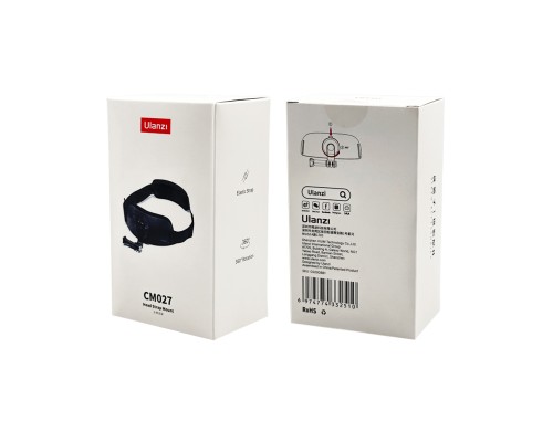 Кріплення Ulanzi Vijim CM027 Go-Quick II Head Strap Mount for GoPro and Phone (UV-C020GBB1 CM027) (C020GBB1)