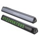 Паркувальна карта BOROFONE FC3 Ronny can hidden parking sign Black Metal Gray (6941991118760)
