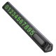 Паркувальна карта BOROFONE FC3 Ronny can hidden parking sign Black Metal Gray (6941991118760)