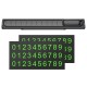 Паркувальна карта BOROFONE FC3 Ronny can hidden parking sign Black Metal Gray (6941991118760)