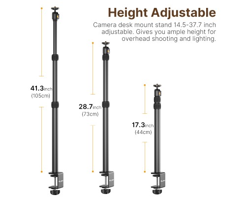 Штатив-тримач Ulanzi Vijim Desktop Extendable Light Stand (UV-2487 LS02) (2487)