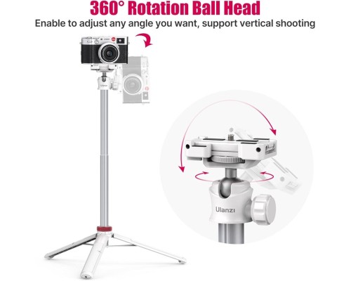 Штатив Ulanzi Vijim Multi-functional Mini Tripod White (UV-2503A MT-44 white) (2503A)