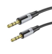 Аудіокабель BOROFONE BL19 3.5mm male to 3.5mm male, TPE, 1m Black (6941991108310)